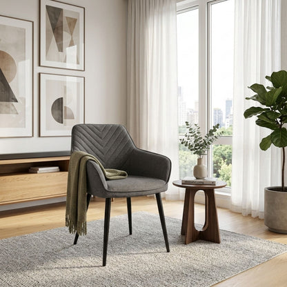 Poltrona Piramid Gris Plata