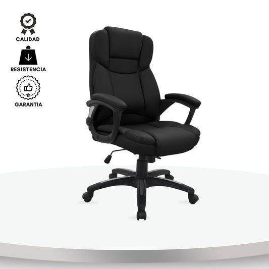 Silla de Oficina Presidente Carmiel Negro