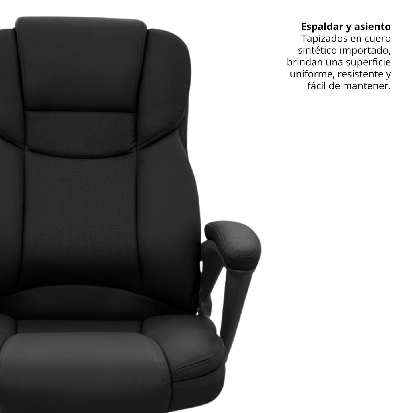 Silla de Oficina Presidente Carmiel Negro