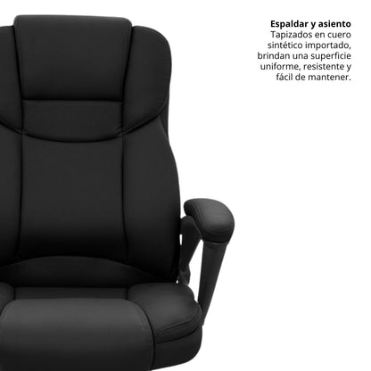Silla de Oficina Presidente Carmiel Negro