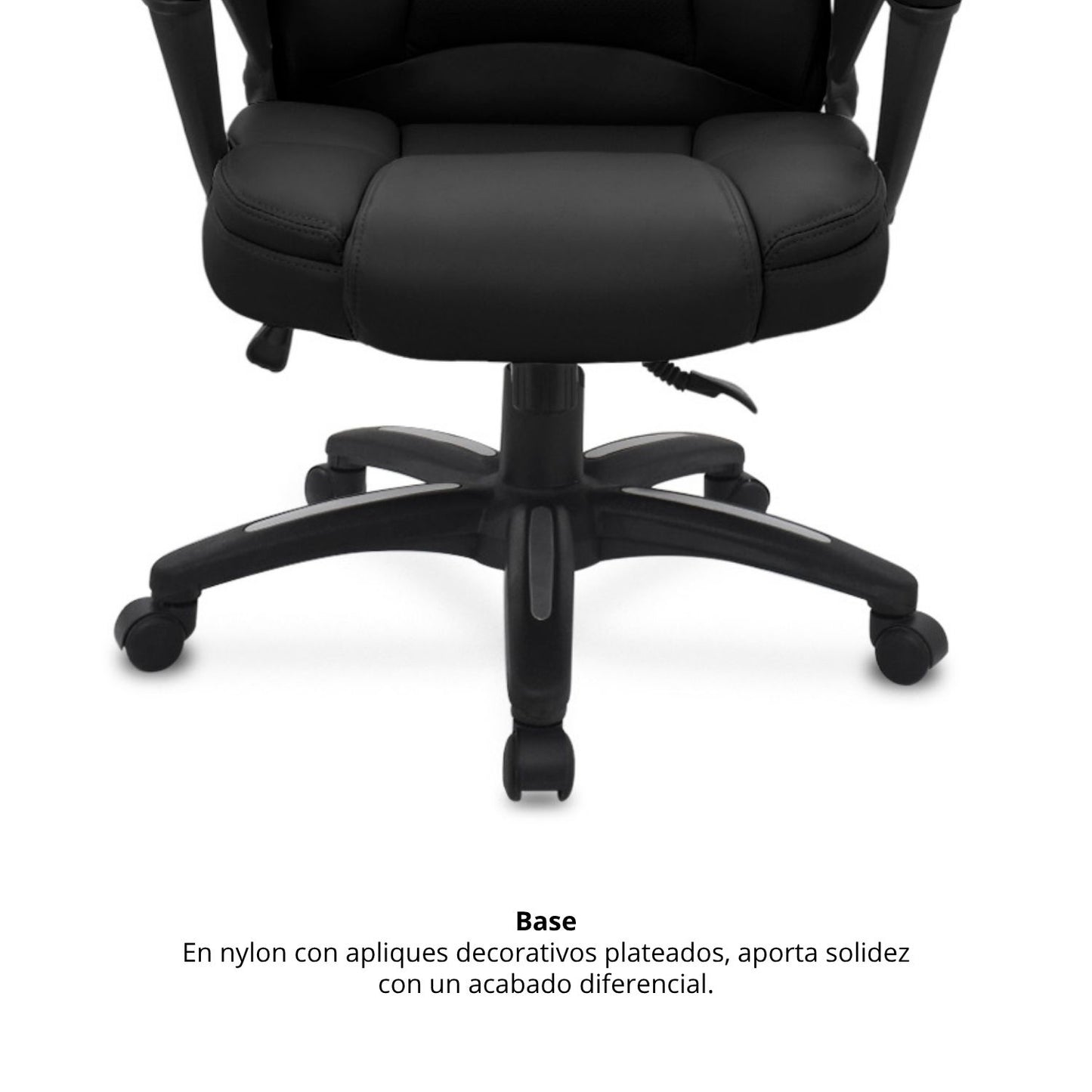 Silla de Oficina Presidente Carmiel Negro