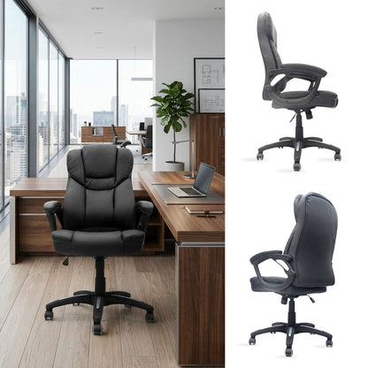 Silla de Oficina Presidente Carmiel Negro
