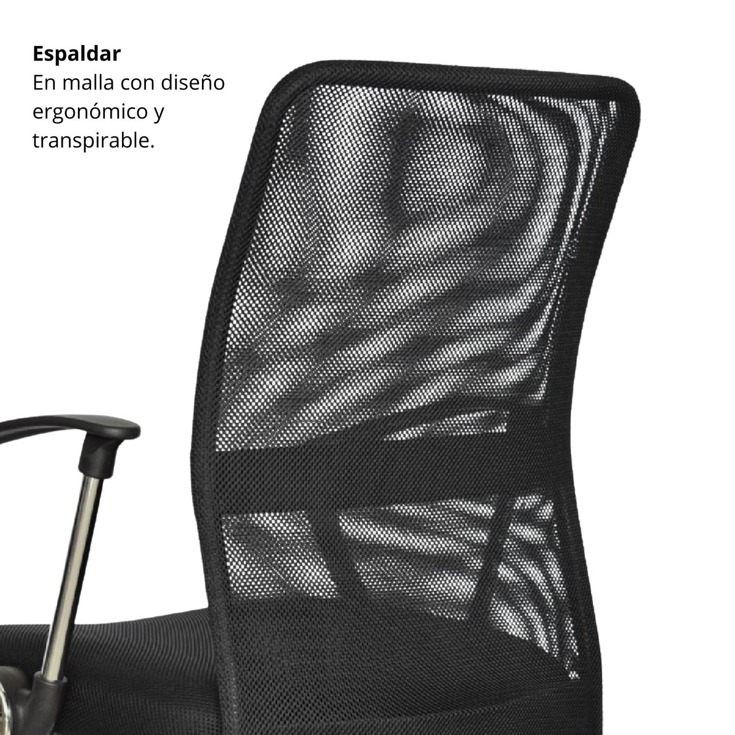 Silla de Oficina Lian Gerente Negra