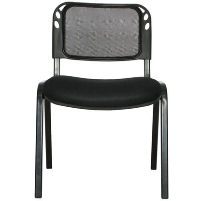 Silla Interlocutora Isosceles Malla Prana  negra