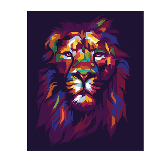 Cuadro en MDF tipo Marmol Leon Life Colors 120x90x5