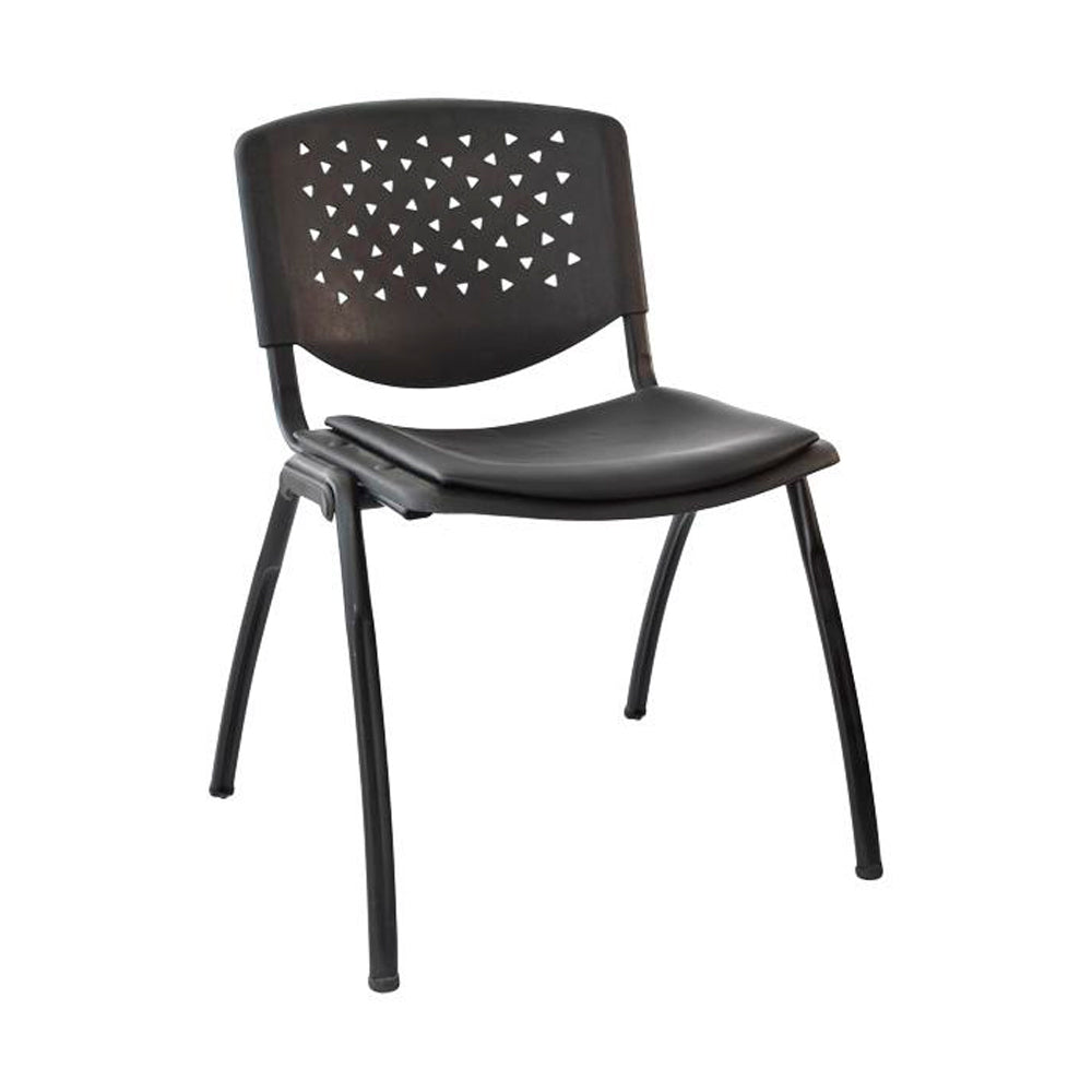 Silla Interlocutora Polon Tapizada 72x45x45 negro