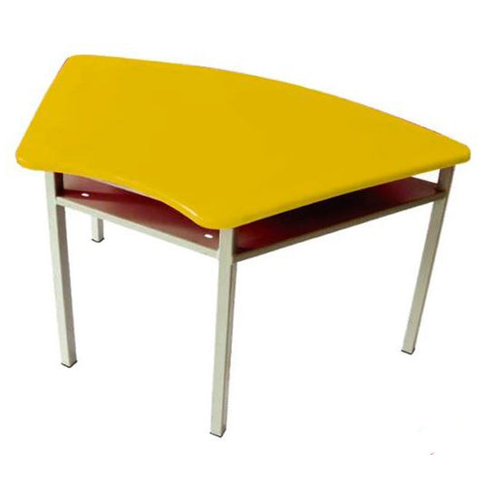 Pupitre Infantil Talla 1 Trapezo 59x120x53 amarillo