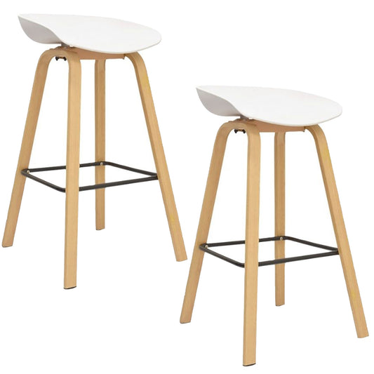 Set x2 Silla de Barra Milyi Blanco