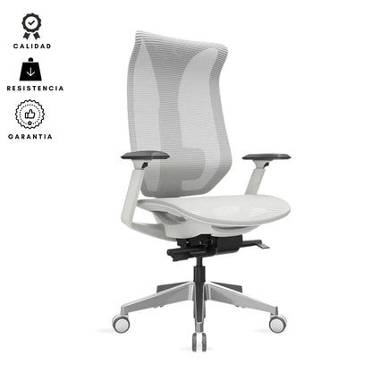 Silla De Oficina Tifany Presidente Gris