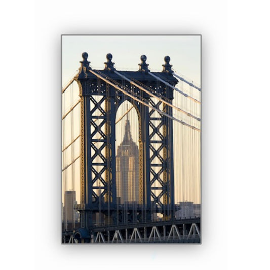 Cuadro en MDF tipo Marmol New York 120x90x5