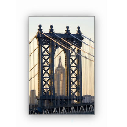 Cuadro en MDF tipo Marmol New York 40x40x5