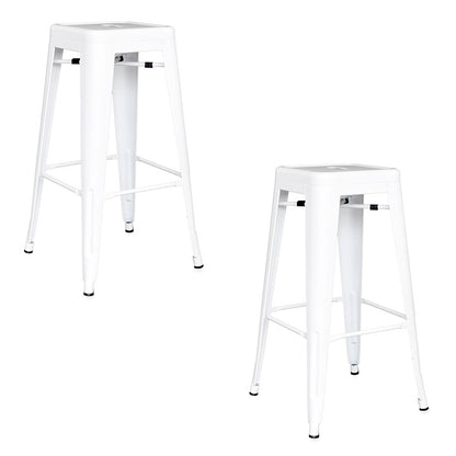 Set x2 Silla de Barra True Blanco