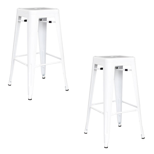 Set x2 Silla de Barra True Blanco