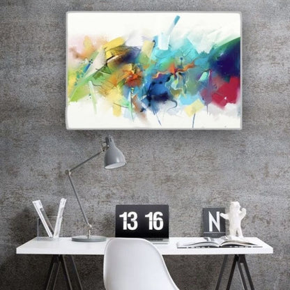 Cuadro en MDF tipo Marmol Abstract 50x70x5