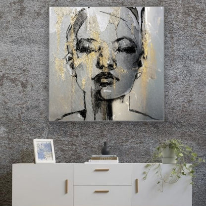 Cuadro en MDF tipo Marmol Murmelt 50x70x5