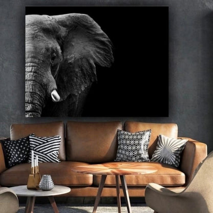 Cuadro en MDF tipo Marmol Cara Elefante 120x180x5