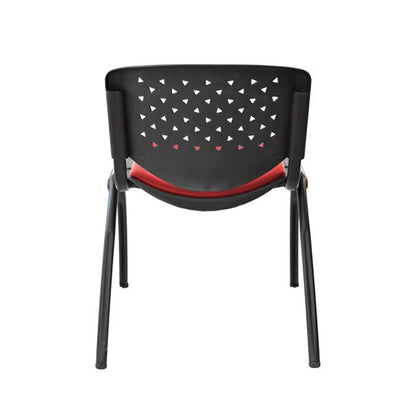 Silla Interlocutora Polon Tapizada  rojo