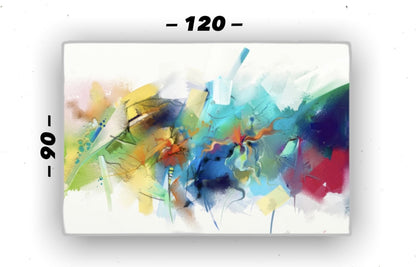 Cuadro en MDF tipo Marmol Abstract 90x120x5