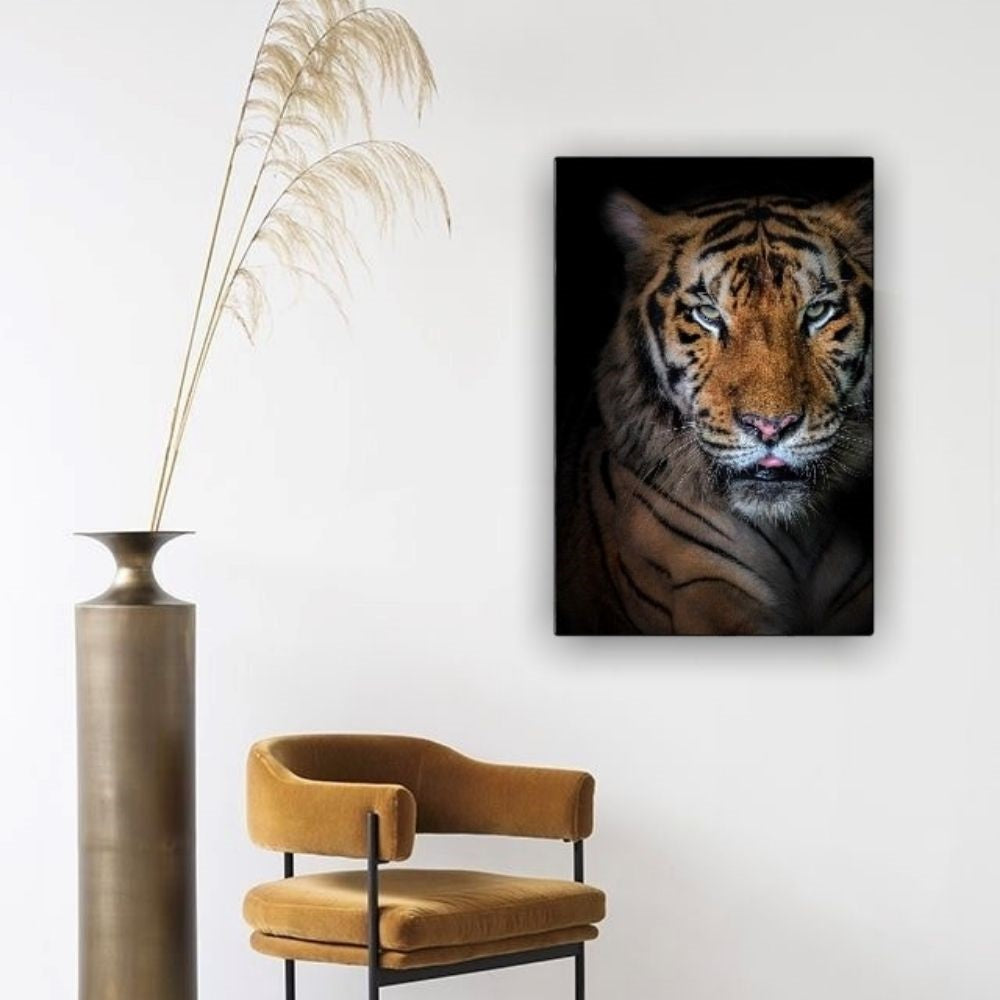 Cuadro en MDF tipo Marmol Cara Tigre Rafe 120x90x5