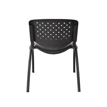 Silla Interlocutora Polon Tapizada 72x45x45 negro