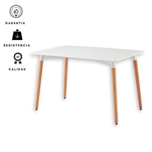 Mesa Eames Rectangular Blanca