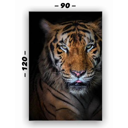 Cuadro en MDF tipo Marmol Cara Tigre Rafe 120x90x5