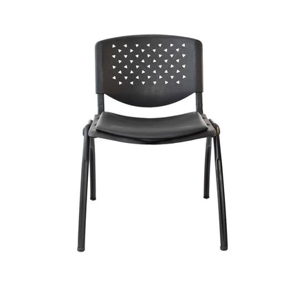 Silla Interlocutora Polon Tapizada 72x45x45 negro