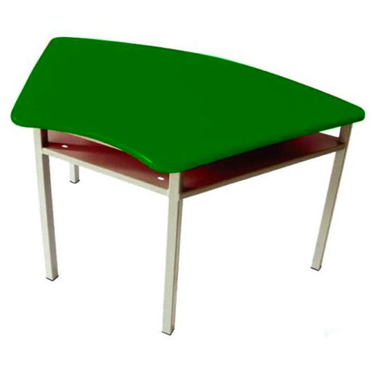 Pupitre Infantil Talla 1 Trapezo 59x120x53 verde