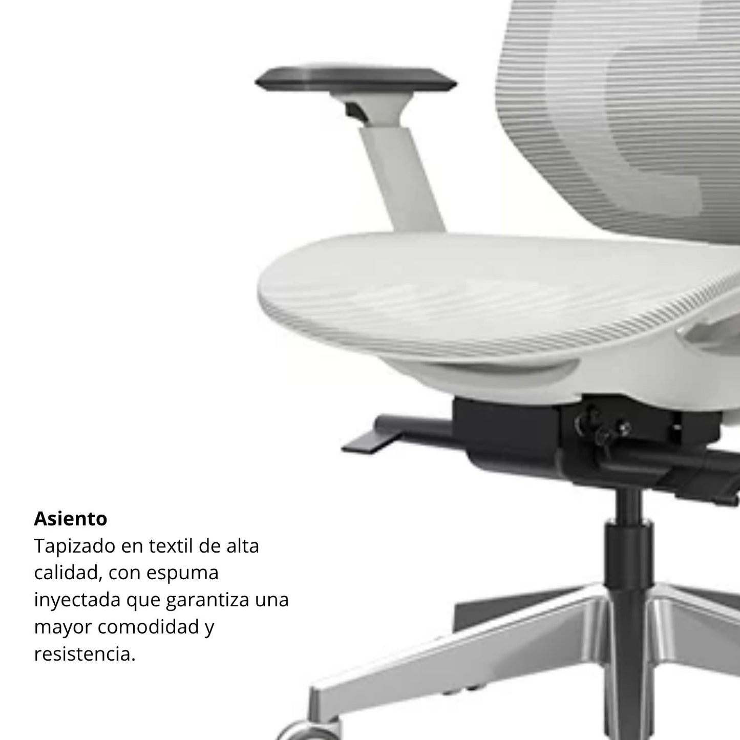 Silla De Oficina Tifany Presidente Gris