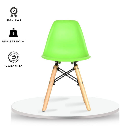Silla Infantil Eames  verde