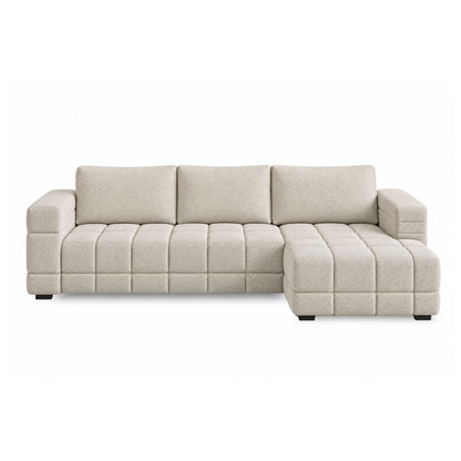 Sofa En L Modular En Madera Pino Faed Marfil