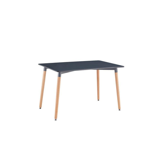Mesa Eames Rectangular Negra 160X80X74