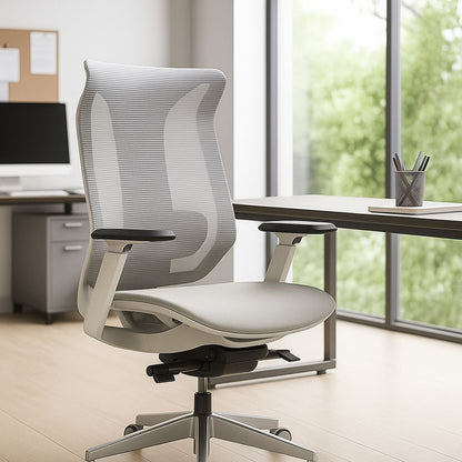 Silla De Oficina Tifany Presidente Gris