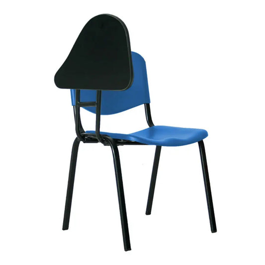 Silla Universitaria Isosceles Brazo Abatible  azul