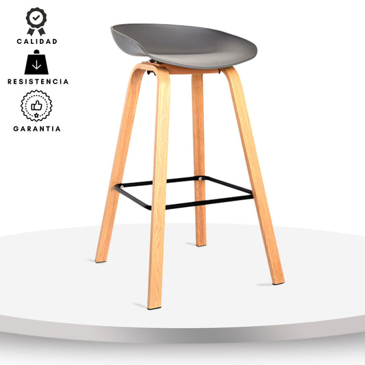 Silla de Barra Milyi Gris