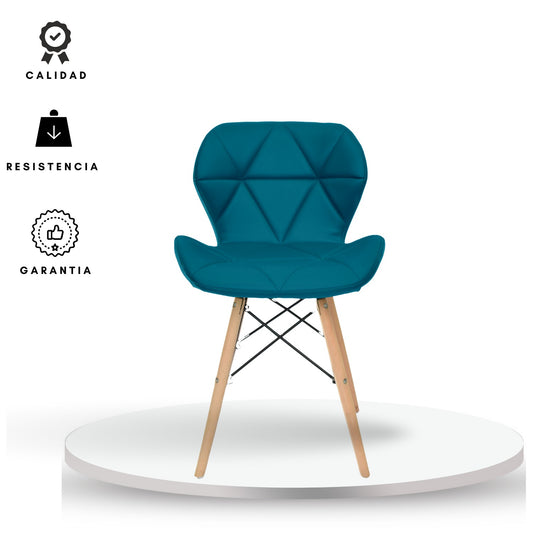 Silla Dais Azul turquesa