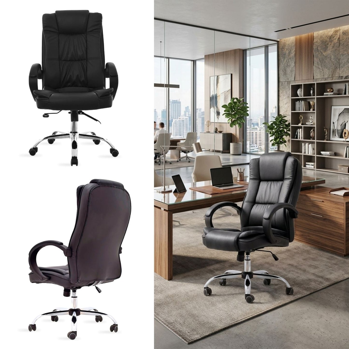 Silla de oficina Presidente Rahat giratoria
