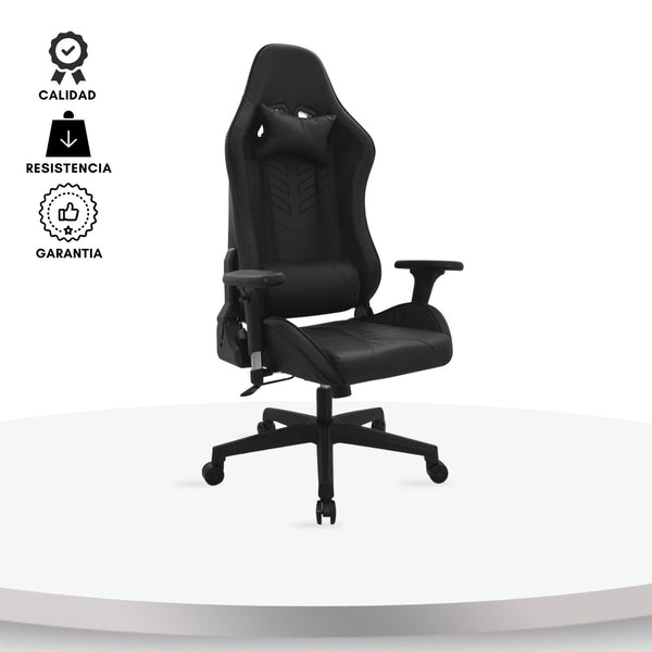 Silla Gamer Zarly Negro 139x53x34