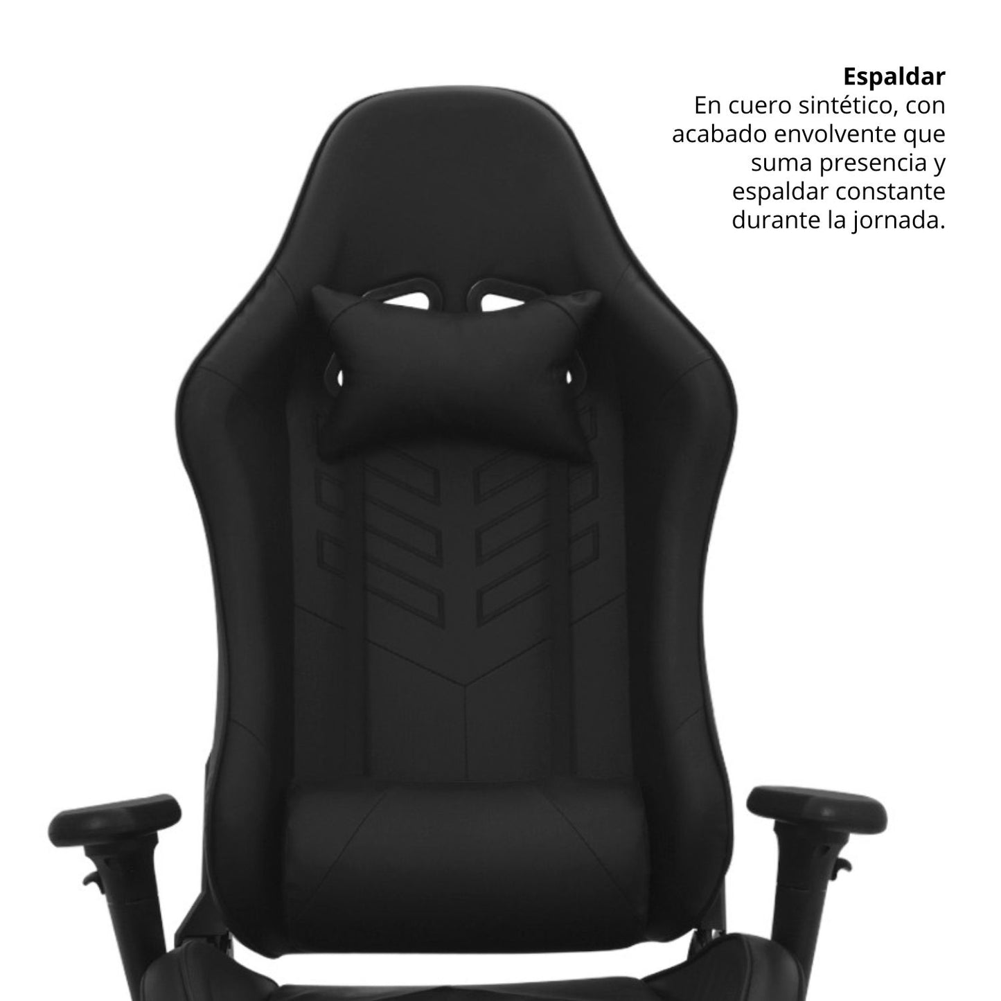 Silla Gamer Zarly Negro 139x53x34