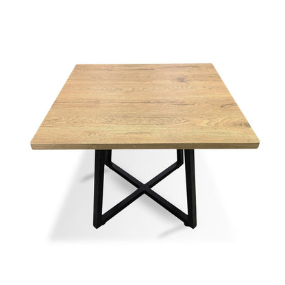 Juego de Comedor Cuadrado Nala con 4 Sillas Kanala Gris