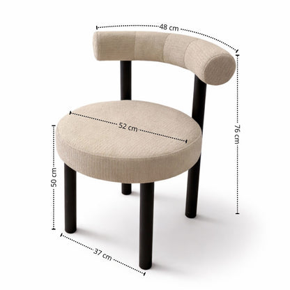 Silla De Comedor Kanala Beige