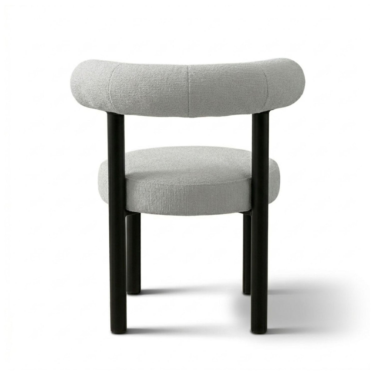 Juego de Comedor Cuadrado Nala con 4 Sillas Kanala Gris