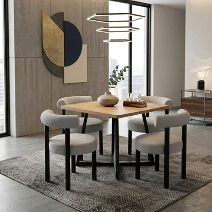 Silla De Comedor Kanala Gris