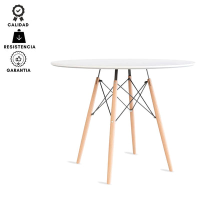 Mesa Eames Redonda 100 cm