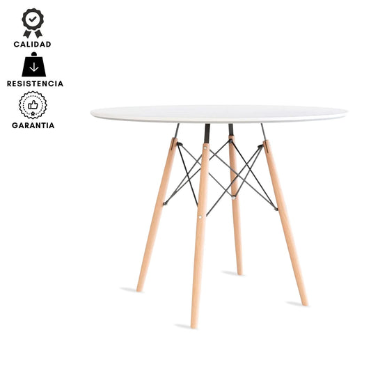 Mesa Eames Redonda 100 cm