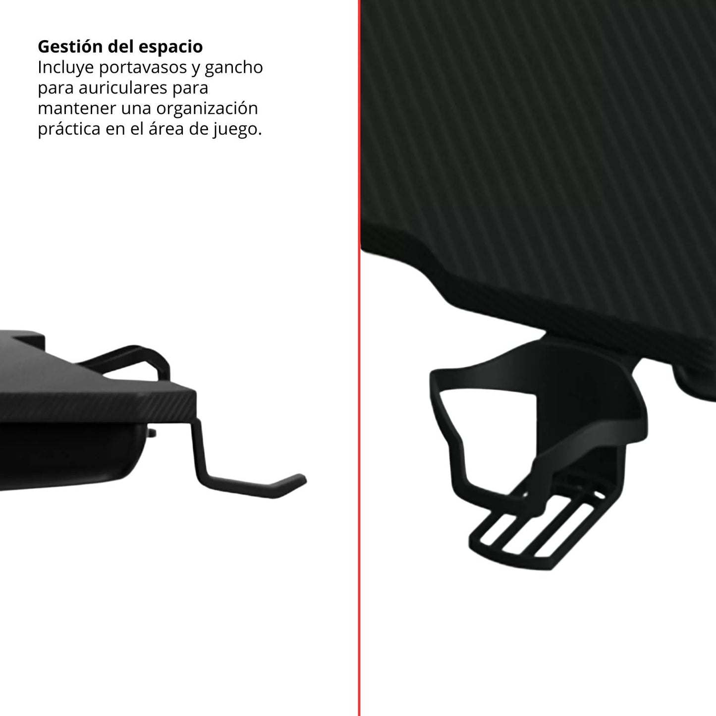 Escritorio Gamer Con Luces Lumia 73x133x56