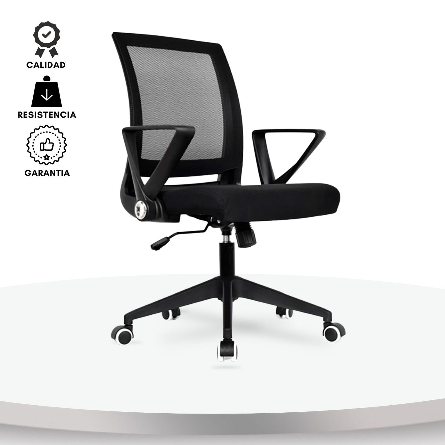 Silla De Oficina Kristen Negro
