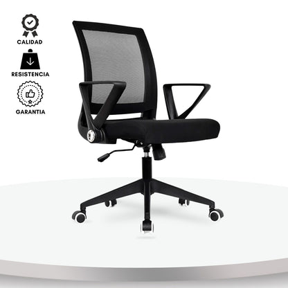 Silla De Oficina Kristen Negro
