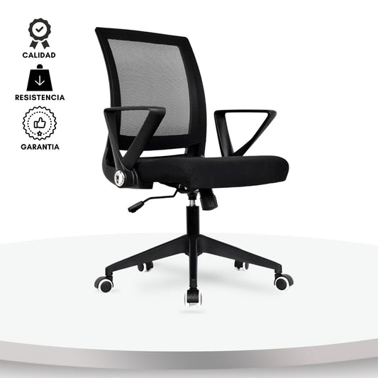 Silla De Oficina Kristen Negro