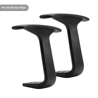 Par De Brazos Fijos  Para Silla De Oficina